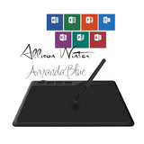 GAOMON S620 6.5 x 4 Inches Digital Pen Tablet Anime Graphic Tablet for Drawing &Playing OSU with 8192 Levels Battery-Free Pen