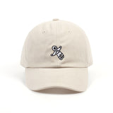 Newest spaceman embroidery baseball cap 4 colors available unisex fashion dad hats adjustable cotton snapback hats casual caps