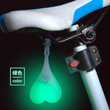 Cycling Balls Tail Silicone Light Creative Bike Waterproof Night Essential LED Red Warning Lights Bicycle Seat Back Egg Lamp