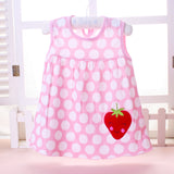 Cotton Flower Design Dress for Kids