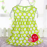 Cotton Flower Design Dress for Kids