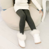 Children Pants Autumn Winter Baby Leggings Colorful Print Flower Butterfly Love Girls Pants