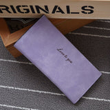 Hot sale new fashion high capacity women wallets lady girl casual long clutch wallet female PU leather flip up card holder purse