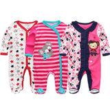 Summer Baby Rompers Spring Newborn Baby Clothes For Girls Boys Long Sleeve ropa bebe Jumpsuit Baby Clothing boy Outfits