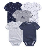 Baby Rompers 5-pack infantil Jumpsuit Boy&girls clothes Summer High quality Striped newborn ropa bebe Clothing Costume
