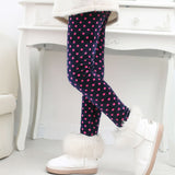 Children Pants Autumn Winter Baby Leggings Colorful Print Flower Butterfly Love Girls Pants