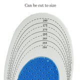 Running Silicone Gel Insoles for Feet Absorption Arch Support