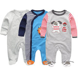 Summer Baby Rompers Spring Newborn Baby Clothes For Girls Boys Long Sleeve ropa bebe Jumpsuit Baby Clothing boy Outfits