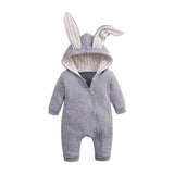 LZH Autumn Winter Infant Clothing Overalls Baby Rompers