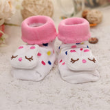 Baby Socks Floor Non-slip Cotton Cartoon Doll socks with bells Baby Girls Boys Soft  Cute Boots