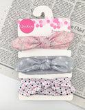 NEW 3pcs/lot baby headband flower print hairwear for newborn baby girl headband for litle girl headbands children