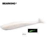 BEARKING Ez Shiner 5cm 7.5cm 10cm Wobblers for Hot Carp Fishing Soft Lures Silicone Artificial Double Color Baits