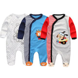Summer Baby Rompers Spring Newborn Baby Clothes For Girls Boys Long Sleeve ropa bebe Jumpsuit Baby Clothing boy Outfits