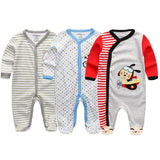 Summer Baby Rompers Spring Newborn Baby Clothes For Girls Boys Long Sleeve ropa bebe Jumpsuit Baby Clothing boy Outfits
