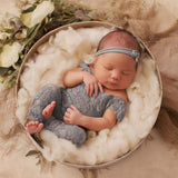 Baby Girls Lace Ruffled Romper Toddler Infant Jumpsuit Cake Smash Outfit Baby 1st Birthday Outfit Photo Props infant photo shoot