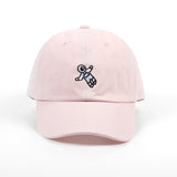 Newest spaceman embroidery baseball cap 4 colors available unisex fashion dad hats adjustable cotton snapback hats casual caps