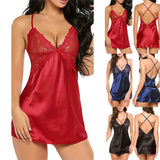 Women's Sexy Silk Lace Lingerie Nightware