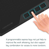 GAOMON S620 6.5 x 4 Inches 8192 Level Battery-free Pen Support Android Windows Mac Digital Graphic Tablet for Drawing & Game OSU