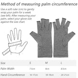 1 Pair Compression Arthritis Gloves Premium Arthritic Joint Pain Relief Hand Gloves Therapy Open Fingers Compression Gloves - shopwishi 