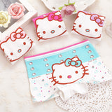 Cartoon Underpants 4Pcs/lot Baby Boxer Kids Underwear cotton Panties Calcinhas Infantis 2-9 Yrs