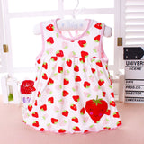 Cotton Flower Design Dress for Kids