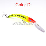 New 1 PCS 15.5cm / 16.3g Wobbler Fishing Lure Big Crank Bait Minnow Bass Trolling Artificial Bait Pike Carp Lures Fishing
