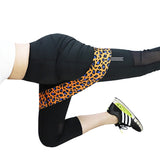 Printed Leopard Hip Resistance Bands Booty Leg Exercise Elastic Bands
