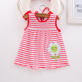 Cotton Flower Design Dress for Kids