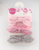 NEW 3pcs/lot baby headband flower print hairwear for newborn baby girl headband for litle girl headbands children