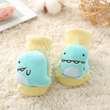 Baby socks rubber anti slip floor cartoon kids Toddlers autumn spring Fashion Animal newborn Cute 0-6-12month