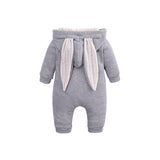 LZH Autumn Winter Infant Clothing Overalls Baby Rompers