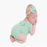 Baby Girls Lace Ruffled Romper Toddler Infant Jumpsuit Cake Smash Outfit Baby 1st Birthday Outfit Photo Props infant photo shoot