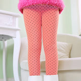 Children Pants Autumn Winter Baby Leggings Colorful Print Flower Butterfly Love Girls Pants