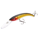 New 1 PCS 15.5cm / 16.3g Wobbler Fishing Lure Big Crank Bait Minnow Bass Trolling Artificial Bait Pike Carp Lures Fishing
