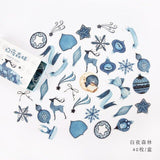 40pcs/lot Old Times Vintage Floral Stickers Set Scrapbooking Stickers For Bullet Journal Planner Diy Crafts Scrapbooking