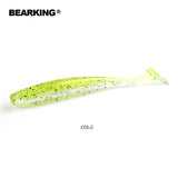 BEARKING Ez Shiner 5cm 7.5cm 10cm Wobblers for Hot Carp Fishing Soft Lures Silicone Artificial Double Color Baits
