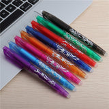 8PCS GENKKY Erasable Pen 8 Colors Ink Gel Pen Set Styles Rainbow  New Best-selling Creative Drawing Stationery Pens For School