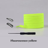 New Elastic Magnetic Locking ShoeLaces Quick No Tie Shoe laces Kids Adult Unisex Shoelace Sneakers Shoe Laces Strings