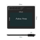 GAOMON S620 6.5 x 4 Inches Digital Pen Tablet Anime Graphic Tablet for Drawing &Playing OSU with 8192 Levels Battery-Free Pen