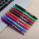 8PCS GENKKY Erasable Pen 8 Colors Ink Gel Pen Set Styles Rainbow  New Best-selling Creative Drawing Stationery Pens For School