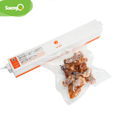 saengQ vacuum bags for food Vacuum Sealer Food Fresh Long Keeping 12+15+20+25+30cm*500cm Rolls/Lot bags for vacuum packer