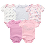 Baby Rompers 5-pack infantil Jumpsuit Boy&girls clothes Summer High quality Striped newborn ropa bebe Clothing Costume