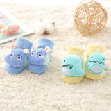 Baby Socks Floor Non-slip Cotton Cartoon Doll socks with bells Baby Girls Boys Soft  Cute Boots