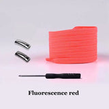 New Elastic Magnetic Locking ShoeLaces Quick No Tie Shoe laces Kids Adult Unisex Shoelace Sneakers Shoe Laces Strings