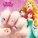 Frozen Princess elsa Anna Makeup Nail Stickers Toys Disney snow White  Sophia Mickey Minnie kids earrings Cartoon toys