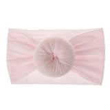 Brand New 0-6Y Newborn Infant Kids Girls Nylon Bow Hairband Headband Stretch Turban Knot Head Wrap Headwear Gifts 21 Colors