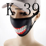Anime Printed Mask Naruto/Tokyo Ghoul/Attack on Titan Mask Reusable Face Shield Breathable mask