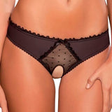 Women Sexy Open Crotch Panties Plus Size Red Underpants Ladies Sex Underwear Lingerie Femme Knickers Visible Hot Erotic Briefs