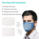 20/50/100Pcs 5 Layer PM2.5 Mask Filter Pads for Mask Filter Mouth Face Protective Skin Friendly Dustproof Pad