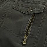 New Casual Denim Jacket Men 100% Cotton Business Coat Male Brand Clothing Stylish Autumn winter Suit Blazer Jean Jacket Man